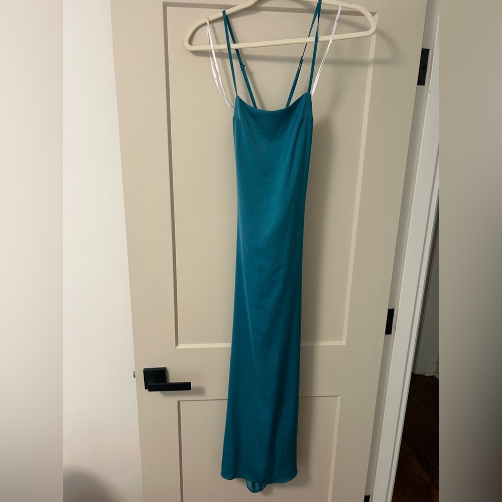 Lulu’s Teal Maxi Dress
